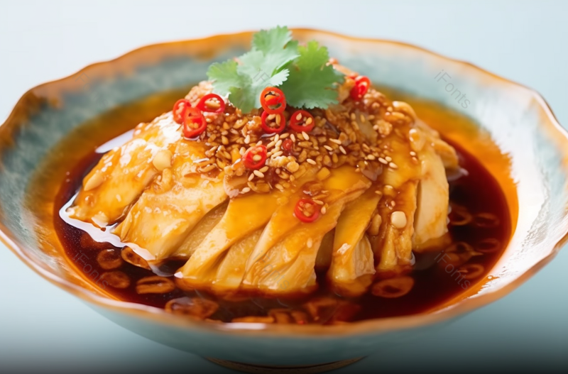 口水鸡片成片摆盘美味美食摄影,高清,摄影图,摄影图片,图片大全,摄影图免费下载